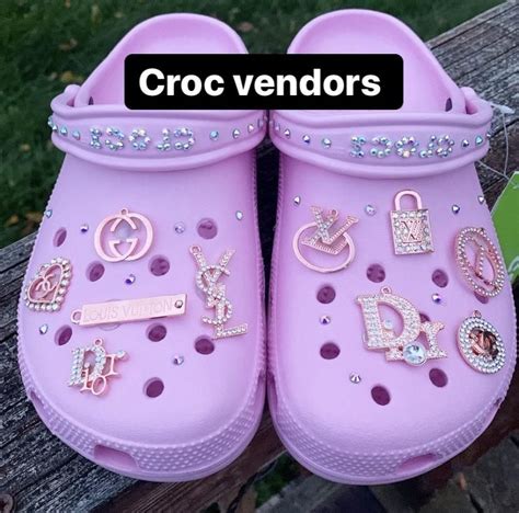 designer croc jibbitz vendor.